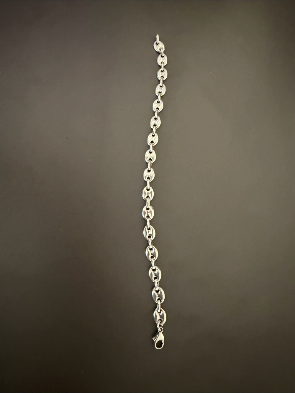 Sterling Silver Link Bracelet - Shiny Silver Chain